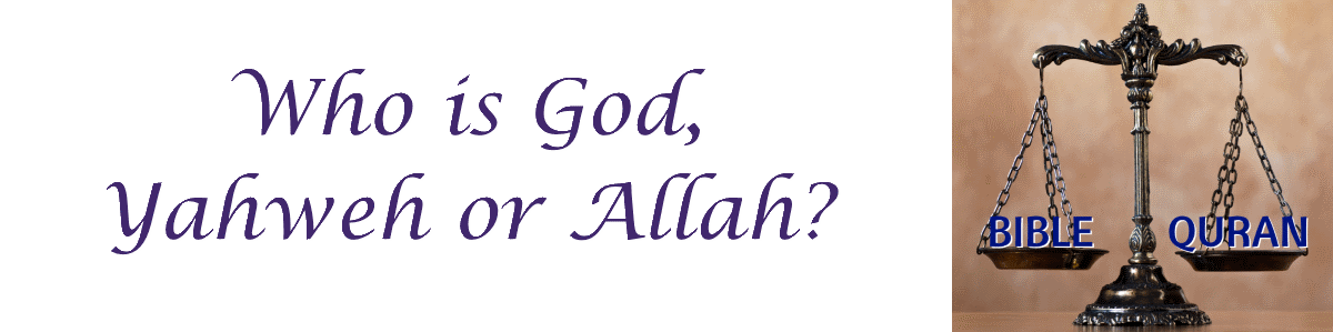 Wie is God, Jahweh of Allah? 